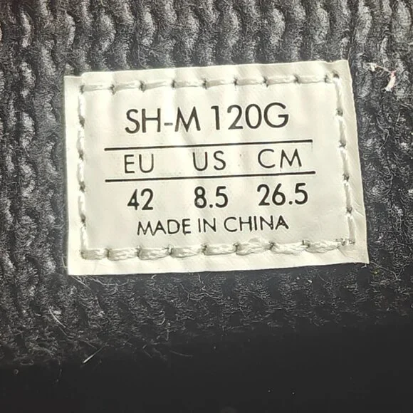 EUC Shimano SPD Men's Gray Cycling Mountain Bike Shoes US Sz 8.5 EUR 42 M-1206G - Picture 11 of 11